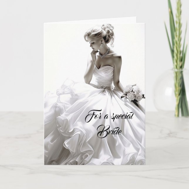 Bride Wedding Card (Front)