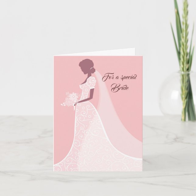 Bride Wedding Card (Front)