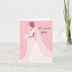 Bride Wedding Card