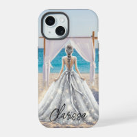 Bride Wedding Day Beach Wedding Fancy Gown Bridal