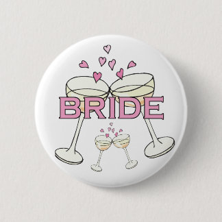 Bride Wedding ID Button