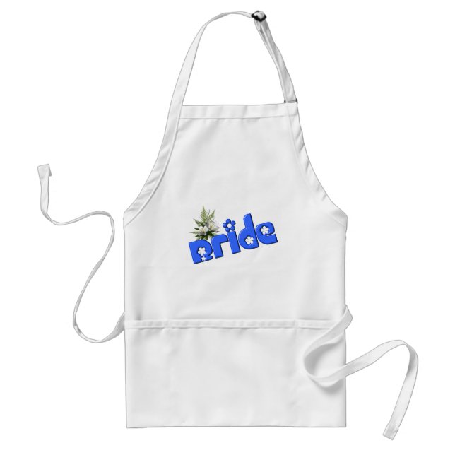 Bride Wedding Kitchen  Standard Apron (Front)
