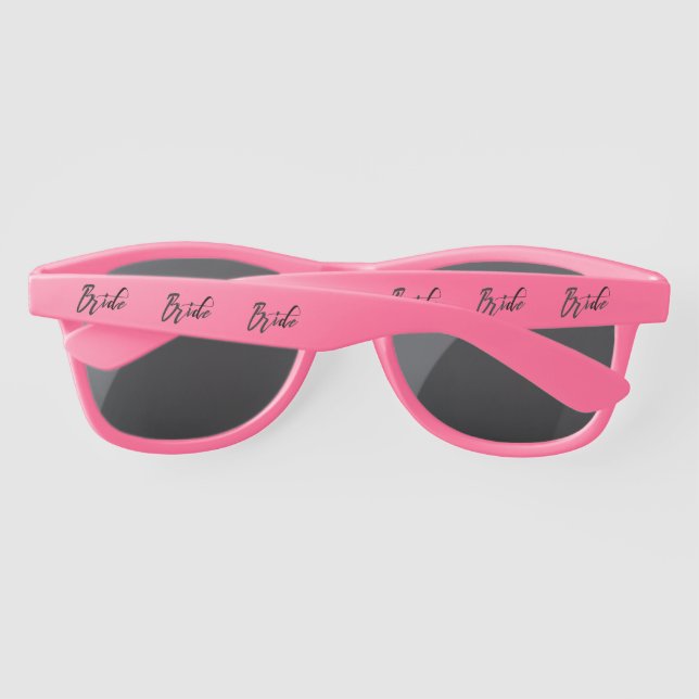 Bride Wedding Party Favour Sunglasses (Back)