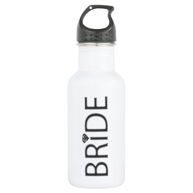 Bride with Bling 532 Ml Water Bottle (Front)