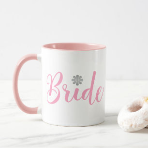 Bride-with-gold-flower-pink2 Mug