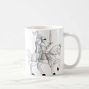 Bride with Knight in Shining Armour Coffee Mug