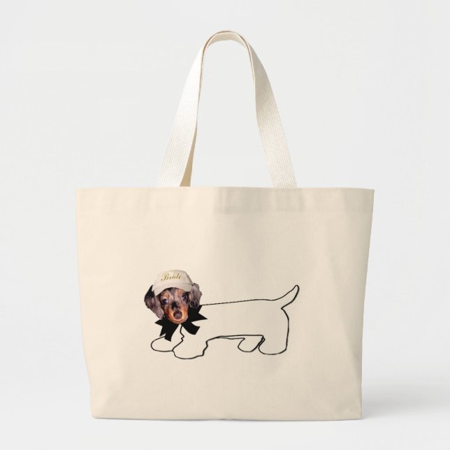 Bride's Autograph Hound Tote Bag (Front)