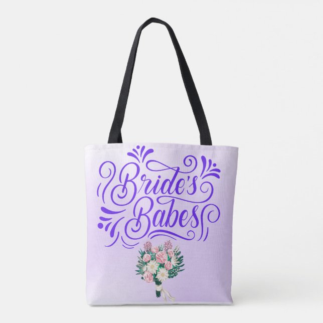 Brides Babes Tote Bridesmaid Gift (Back)