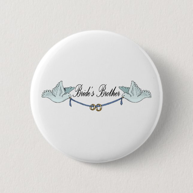 Brides Brother Button (Front)