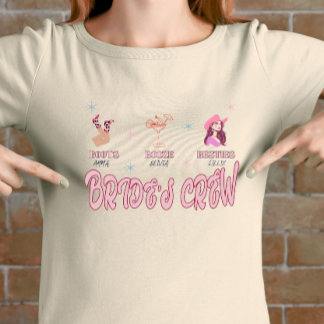 Bride's Crew Bachelorette Party T-Shirt