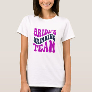 Bride's Drinking Team T-Shirt