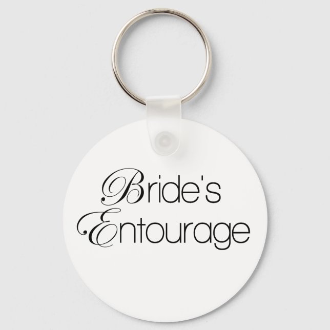 Bride's Entourage Key Ring (Front)