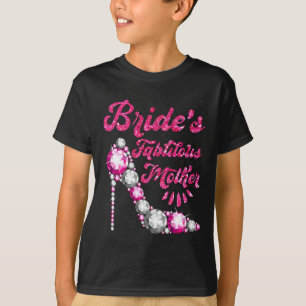 Bride's Fabulous Mother Happy Wedding Marry Vintag T-Shirt