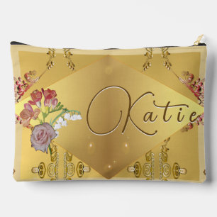 Bride's Floral Print Cut Sew Bag