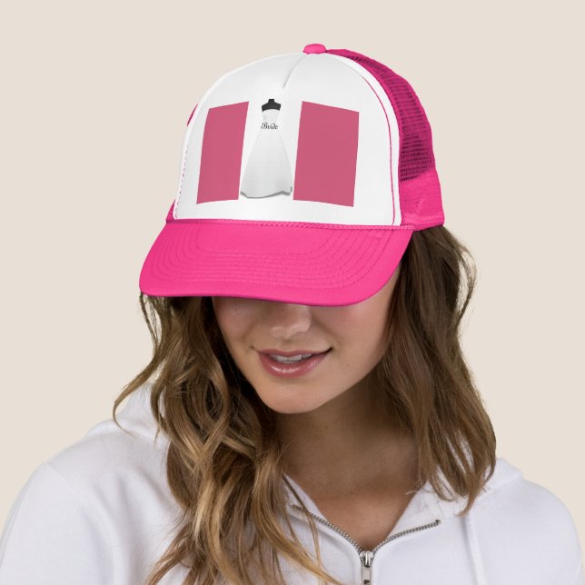 Brides Gown Wedding Dress Bride  Trucker Hat (In Situ)