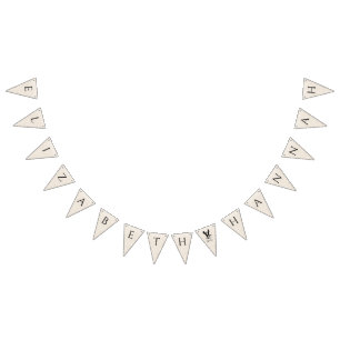 Brides Happy Engagement Bunting