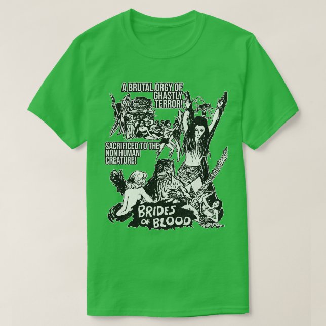 Brides of Blood 1968 T-Shirt (Design Front)