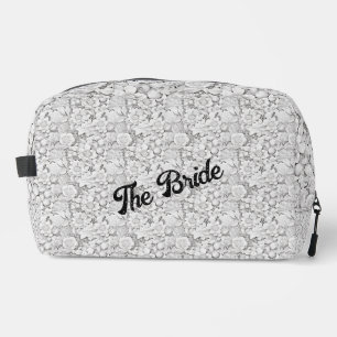 Brides personalizable Floral Dopp Kit