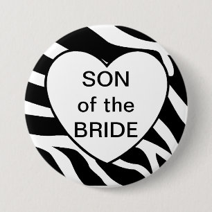 Brides Son 7.5 Cm Round Badge