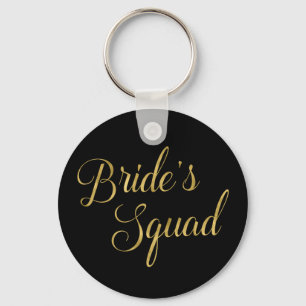 Bride's Squad Bridesmaid Gift Key Ring