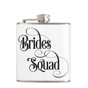 Brides Squad Hip Flask