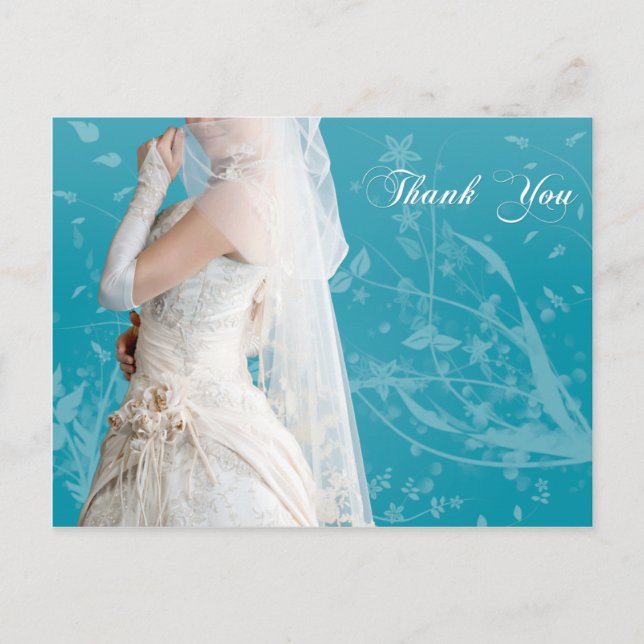 Bride's Thank you card (Front)