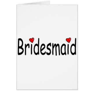 Bridesmaid