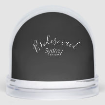 Bridesmaid bachelorette party add name modern 