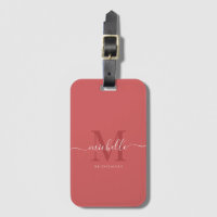 Bridesmaid Bridal Script Coral Bachelorette 