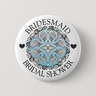 Bridesmaid Bridal Shower button