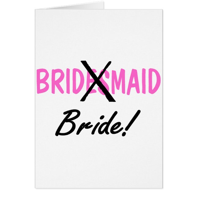 Bridesmaid Bride (Front)