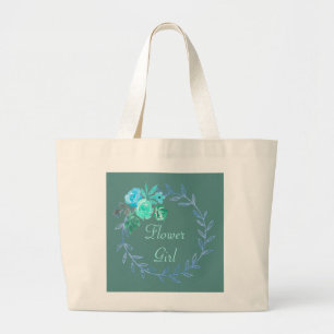 Bridesmaid Bride Mother of the Bride Groom Large Tote Bag
