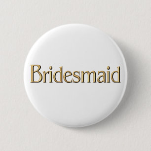 Bridesmaid button