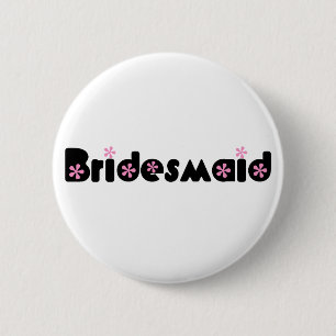 Bridesmaid button