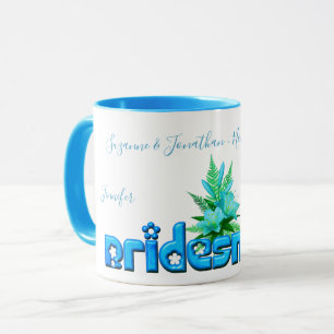 Bridesmaid Cute Personalised Wedding Mug
