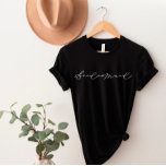 Bridesmaid Cute Script Bachelorette/Bridal Party T T-Shirt<br><div class="desc">We are always adding new designs daily!</div>