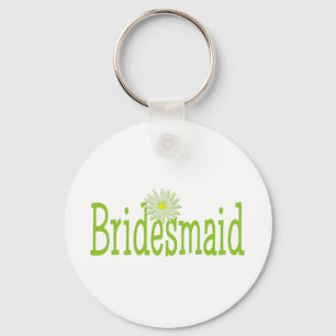 Bridesmaid/ Daisy theme Key Ring