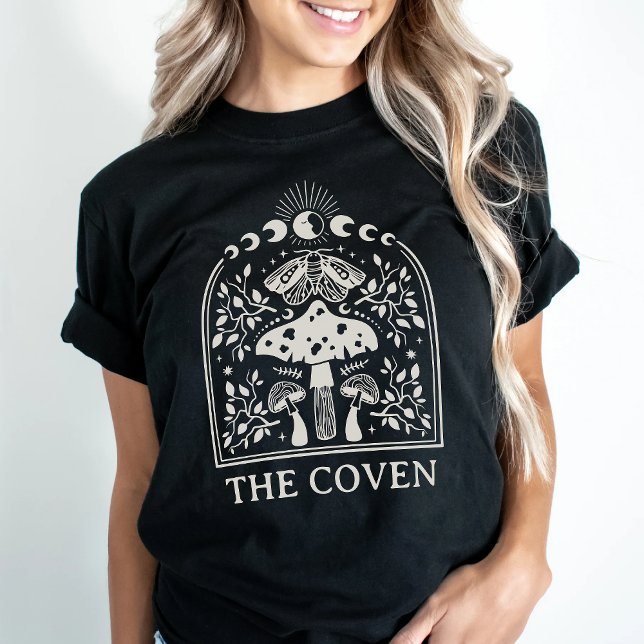 Bridesmaid Dark Boho Coven Bachelorette T-Shirt (Creator Uploaded)