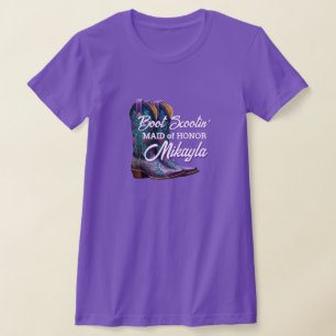 Bridesmaid Fancy Cowboy Boots T-Shirt