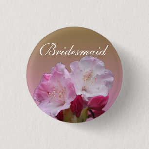 bridesmaid flower button