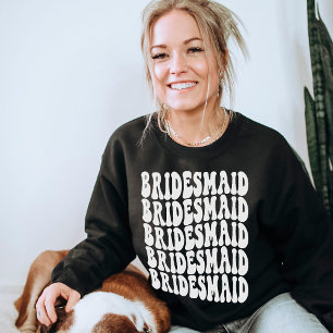 Bridesmaid Gift Bachelorette Matching Crewneck Sweatshirt