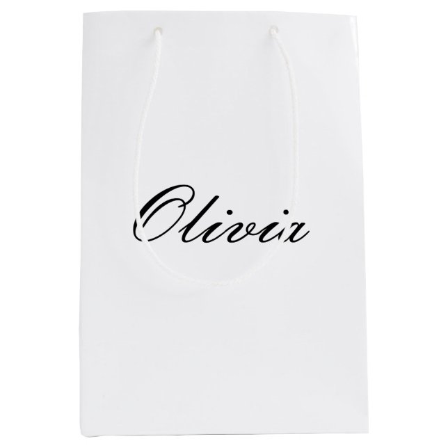 Bridesmaid Gift bag, Bridesmaid Proposal bag gift, (Front)