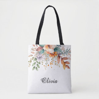 Bridesmaid Gift Personalised Tote Bag Blush