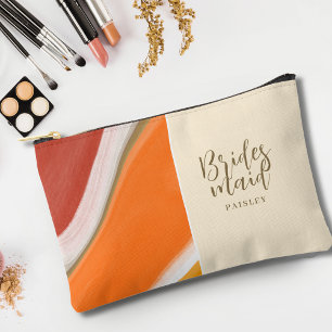 Bridesmaid Gifts Makeup Bag - Sunset Inspired
