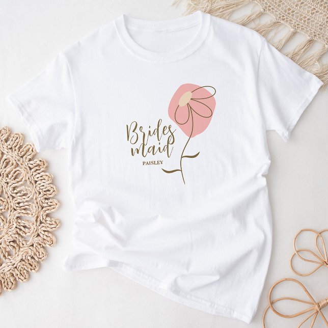 Bridesmaid Gifts T-Shirt - Golden Daisy (Creator Uploaded)