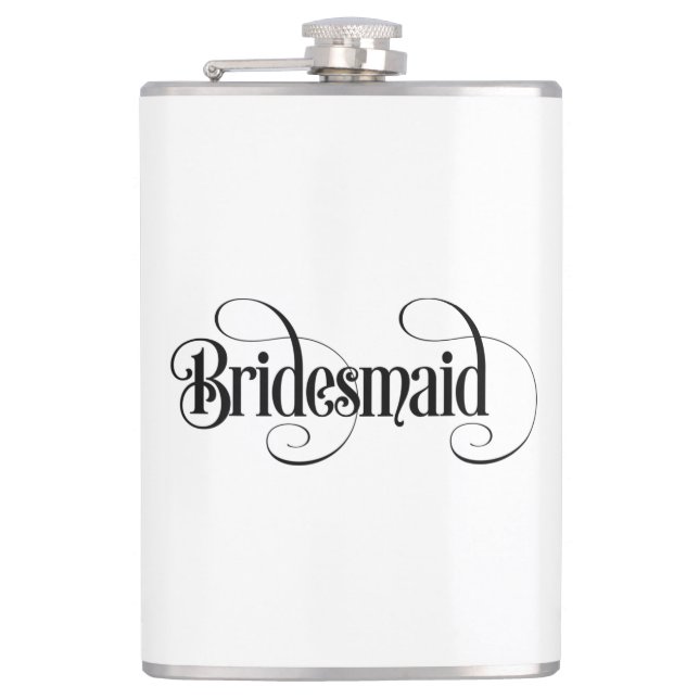 Bridesmaid Hip Flask (Front)