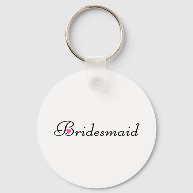 Bridesmaid Key Ring (Front)