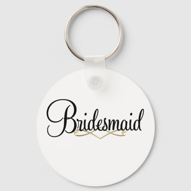 Bridesmaid Key Ring (Front)