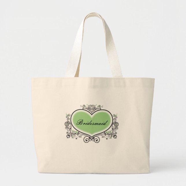 Bridesmaid Large Tote Bag (Front)