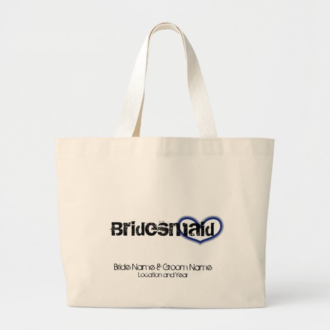 Bridesmaid Large Tote Bag (Front)